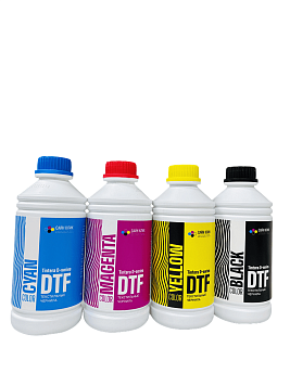 DTF чернила текстильные Tintera D-series, цвет желтый YELLOW, 1 литр