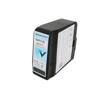 Оригинальные чернила Videojet V411-D на основе растворителя в картриджах