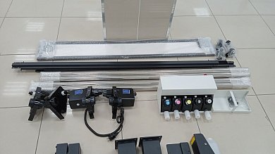 Рулонный УФ принтер UNIVERSAL K-1602UV, EPOSN I3200-U1*2