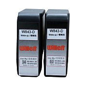  Оригинальные картридж Willett W843-D с сольвентными чернилами, 