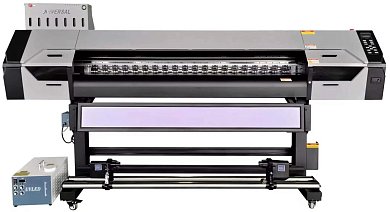 Рулонный уф-принтер UNIVERSAL K-1804 New, Epson i3200-U1*4 
