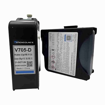 Оригинальный картридж Videojet V705-D с сольвентными чернилами