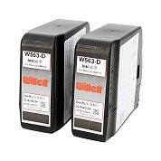  Оригинальные картридж Willett W563-D с сольвентными чернилами, 