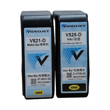 Оригинальный картридж Videojet V525-D с сольвентными чернилами