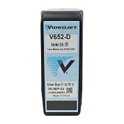  Оригинальные картридж Videojet V652-D с сольвентными чернилами, 