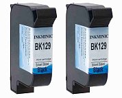  Картридж Domino TIJ-BK129 аналог, черный, 