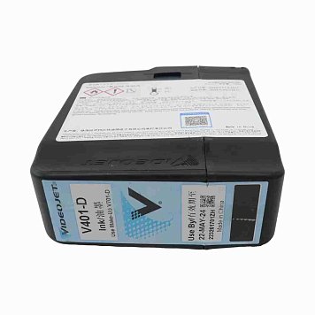 Оригинальный картридж Videojet V401-D с сольвентными чернилами