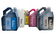 Сольвентные чернила Tintera F-series, CMYK, набор 4 шт по 5 литров, 198 USD