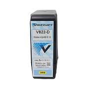  Оригинальный картридж Videojet V822-D с сольвентными чернилами, 