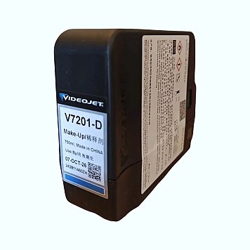 Оригинальный картридж Videojet V7201-D с сольвентными чернилами