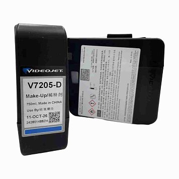 Оригинальный картридж Videojet V7205-D с сольвентными чернилами