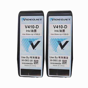 Оригинальный картридж Videojet V410-D с сольвентными чернилами