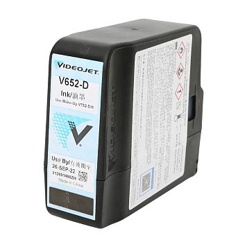 Оригинальные картридж Videojet V652-D с сольвентными чернилами
