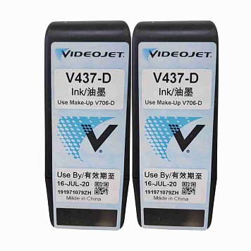 Оригинальный картридж Videojet V437-D с сольвентными чернилами