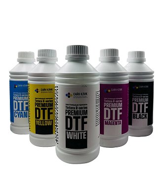 DTF чернила текстильные Tintera R-series PREMIUM, цвет белый WHITE, 1 литр