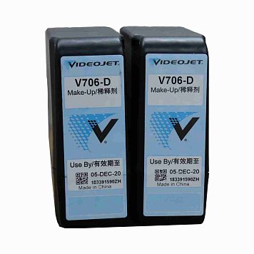Оригинальный картридж Videojet V706-D с сольвентными чернилами